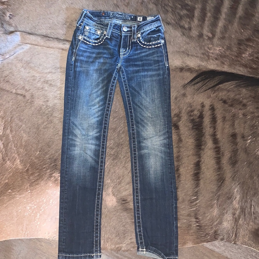Girls Miss Me skinny jeans